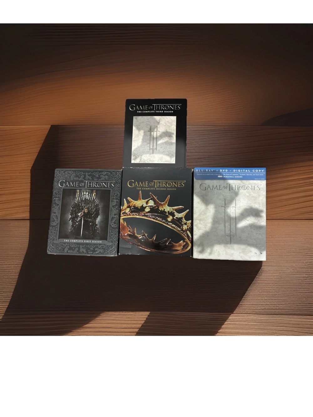Game of Thrones - Blu-ray - Season 1-3 Box Sets Collector Owned Never Used